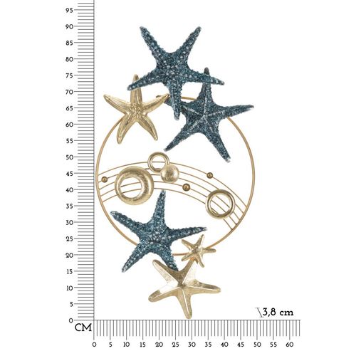 Mauro Ferretti Zidna dekoracija SEA STAR 90,8x3,8x50,2 cm slika 6