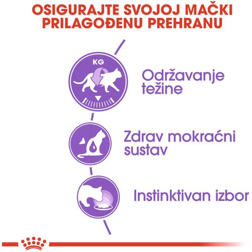 ROYAL CANIN FHN Sterilised Gravy, potpuna hrana u vrećici za  odrasle mačke, za sterilizirane/kastrirane mačke, komadići u umaku, 12x85 g slika 7