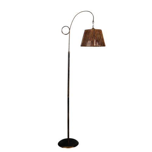 Opviq Cardone Crno-Rose Gold Podna Lampa slika 2