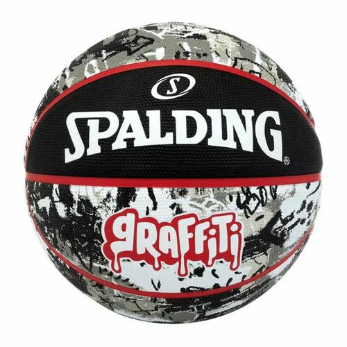 Košarkaška Lopta Spalding Black Red Graffiti Pisana Veličina 7 slika 1