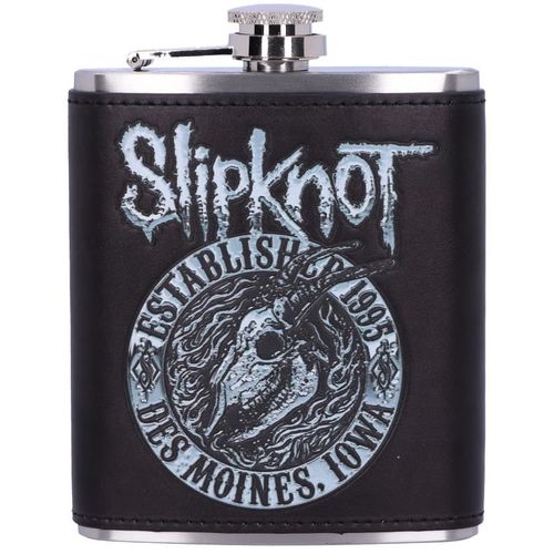 NEMESIS NOW SLIPKNOT - FLAMING GOAT HIP FLASK slika 1