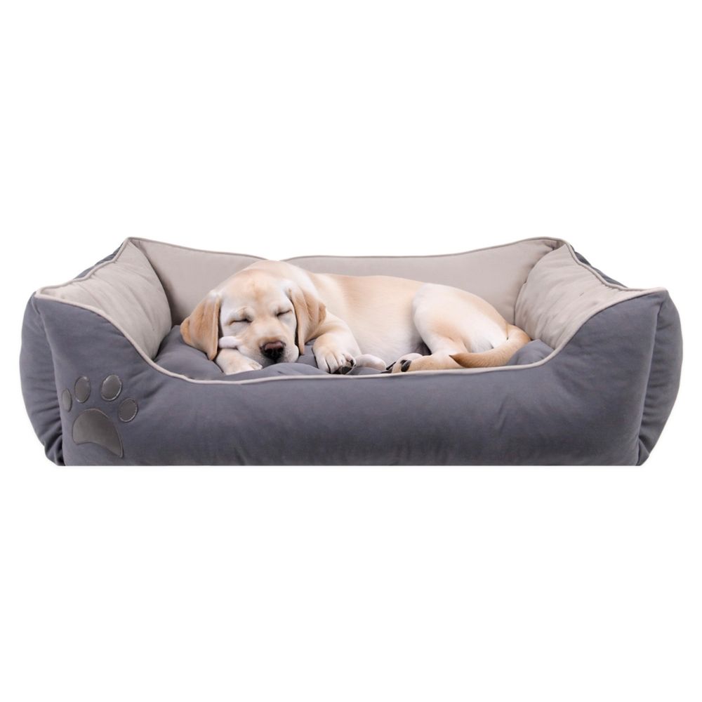 Pet bed Lucy Dog & Cat M, colours: grey, light grey slika 2