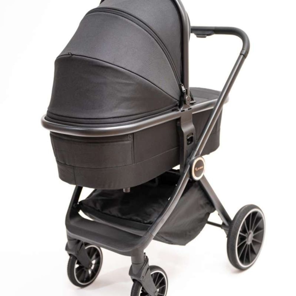 La Mama Kolica za bebe 3U1 Alvi, Black slika 3