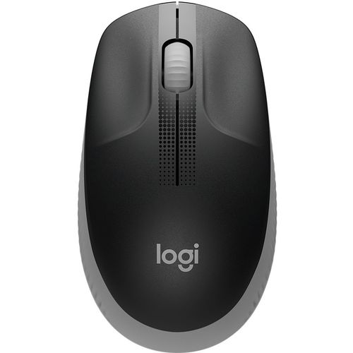 LOGITECH M190 Full-size wireless mouse - MID GREY - 2.4GHZ - EMEA - M190 slika 1