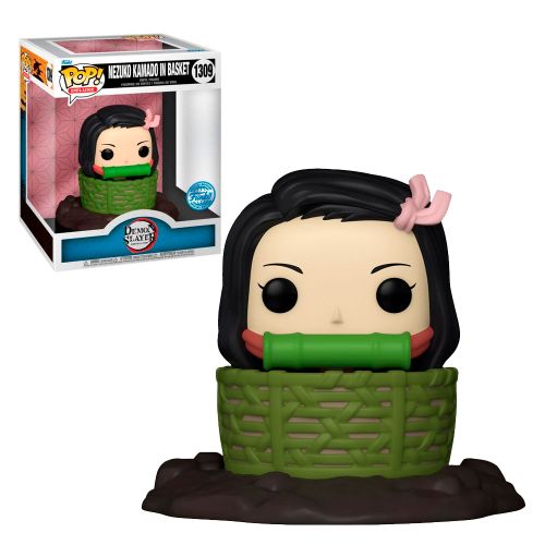 FUNKO POP DELUXE: DEMON SLAYER - NEZUKO IN BASKET slika 3