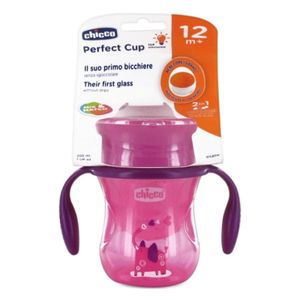 Chicco Čaša PERFECT 12m+ 200ml, Pink