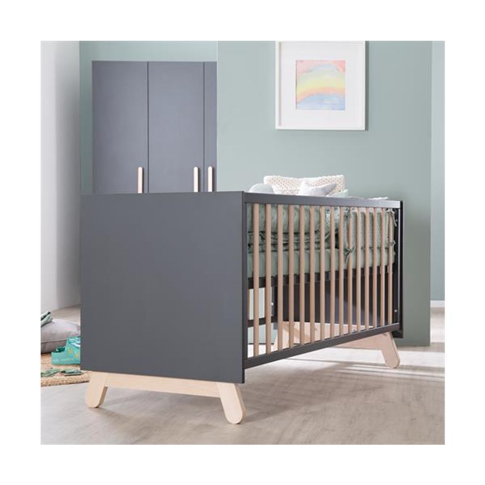 Roba Kids Drveni kombinovani krevetac Jara 70x140 cm slika 3