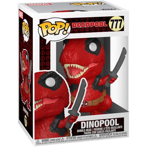 POP figure Marvel Deadpool 30th Dinopool slika 3