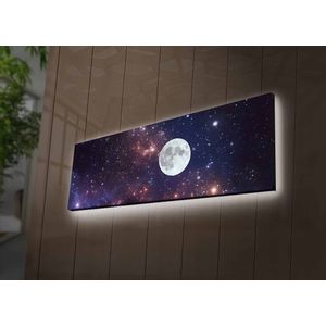 Wallity Slika dekorativna platno sa LED rasvjetom, 3090NASA-010