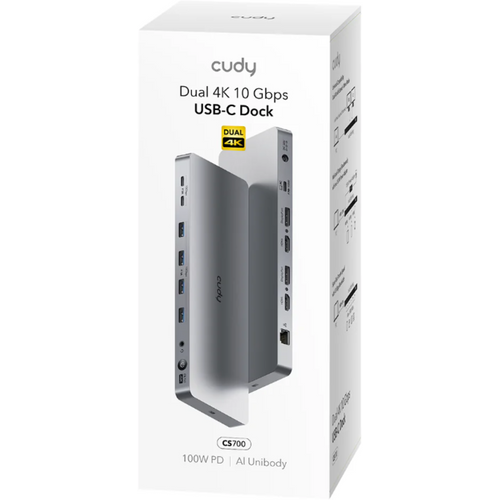 Cudy CS700 13-IN-1 10Gbps USB-C Dual 4K Docking Station | 150W PSU slika 6