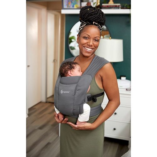 Ergobaby Embrace Soft Air Mesh nosiljka Washed Black slika 32