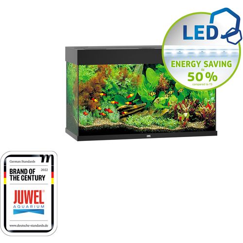 JUWEL Rio 125 LED Akvarij Crni, 81 x 36 x 50 cm, 125 litara slika 2