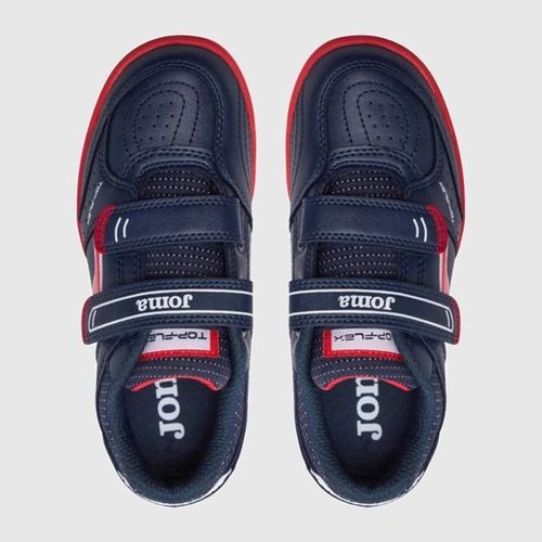 Dječje Tenisice Joma Top Flex Jr 24 Indoor - Navy Blue/Red slika 4