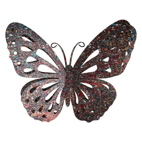 Wallity Metalna zidna dekoracija Butterfly Multicolor slika 7