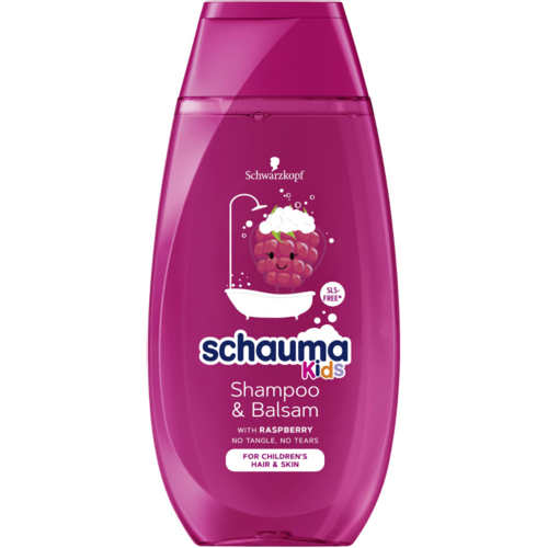 SCHAUMA kids Girl Raspberry shampoo & balsam 400ml  slika 1