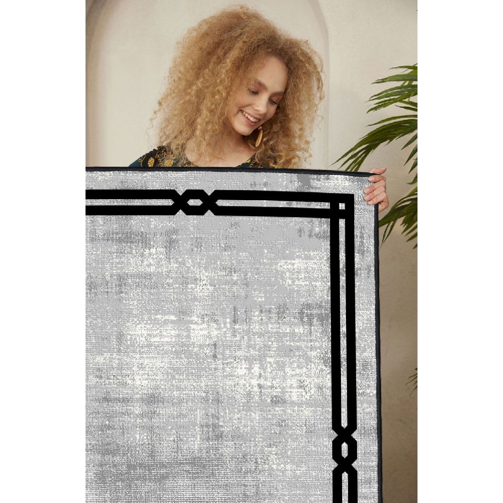 Elegantni Sivi Tepih EEXFAB800-KLM (160 x 230 cm) slika 4