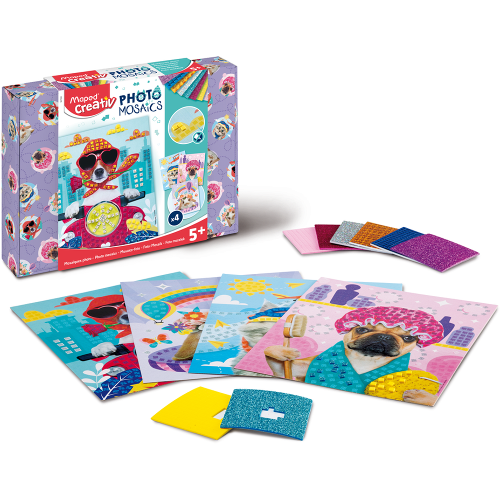 Maped Creativ Kreativni set Foto mozaik Cute animals  slika 1