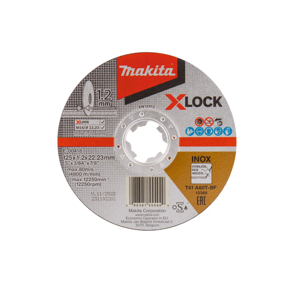Makita - Tanka rezna ploča X-LOCK E-00418 slika 1
