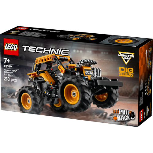 LEGO® TECHNIC™ 42199 Monster Jam™ DIGatron™ na povlačenje slika 4