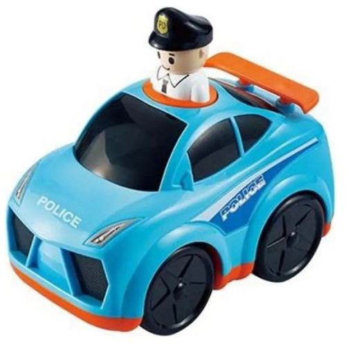 Infunbebe Igračka Za Bebe Press N Go Police Car slika 5