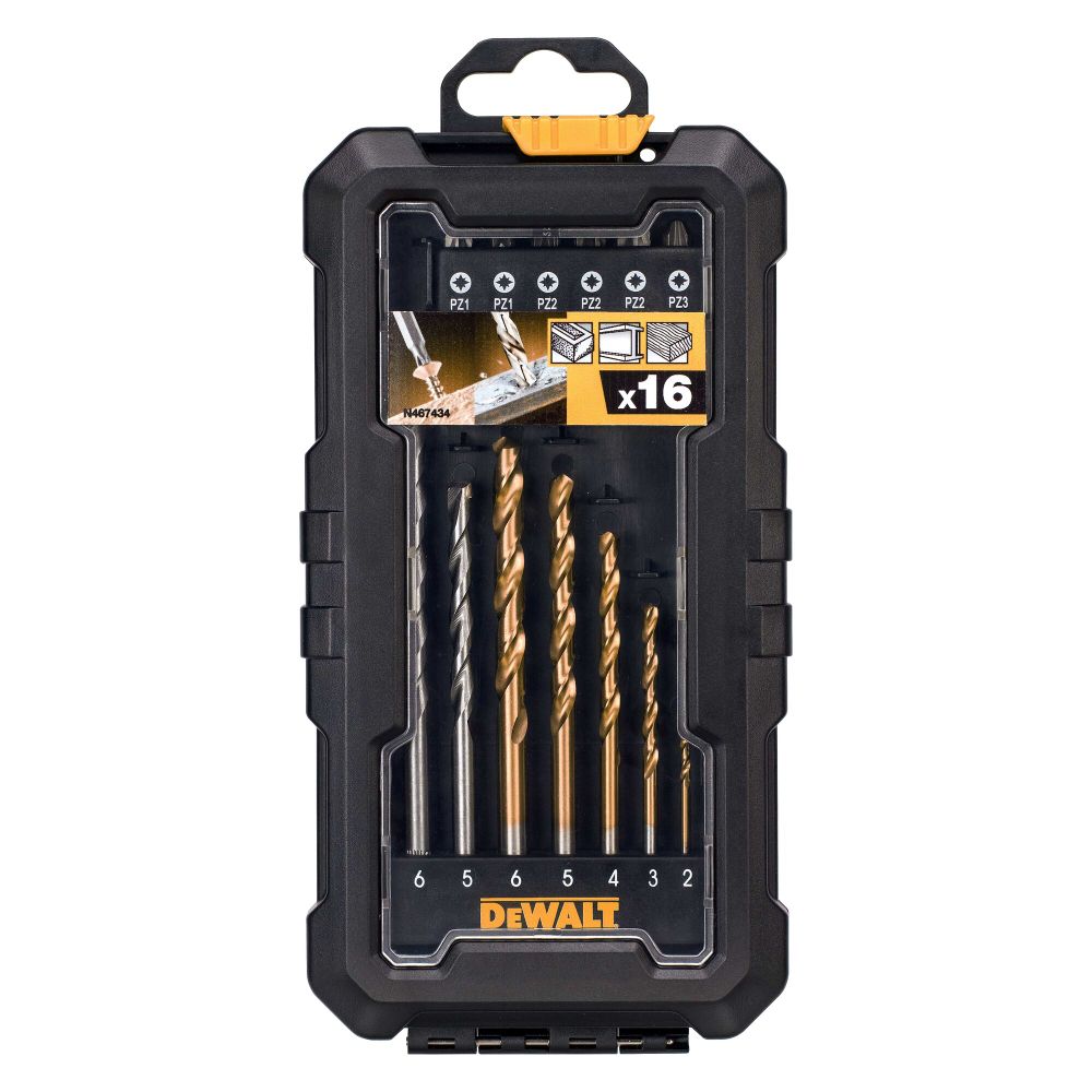 16 DJELNI SET VIJAKA U PLASTIČNOJ KASETI Dewalt DT71567 slika 3