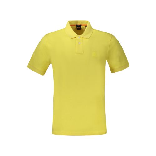 HUGO BOSS POLO SHORT SLEEVE MEN YELLOW slika 1