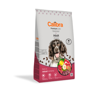 Calibra Dog Premium Line Adult Beef, potpuna suha hrana za odrasle pse svih pasmina, 12 kg