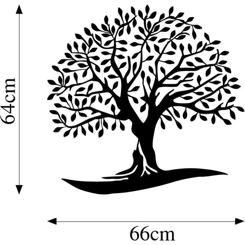 Wallity Metalna zidna dekoracija, Monumental Tree 21 slika 5