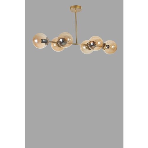 Yeni Favori 6 Lı Eskitme Bal Camlı Avize Amber
Gold
Black Chandelier slika 4