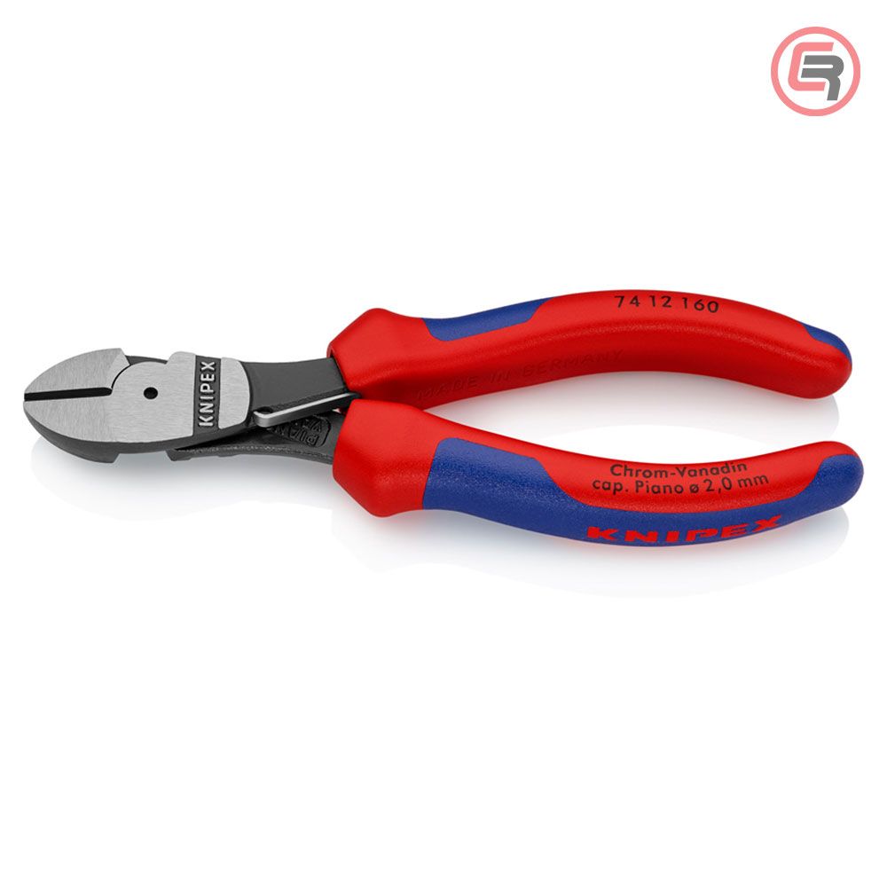 Knipex Kliješta Bočna Sječa – Sječice Ojačana 160 mm Sa Oprugom – 74 12 160 slika 1