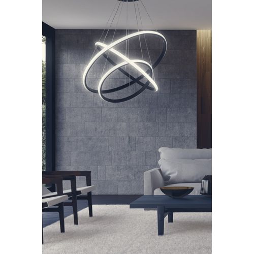 Ursae Black-White Light Black Chandelier slika 2