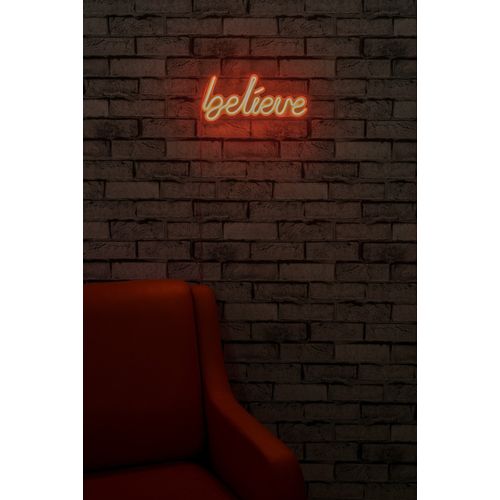 Wallity Ukrasna plastična LED rasvjeta, Believe - Red slika 11