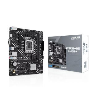 ASUS PRIME H610M-K Matična Ploča, DDR5, SATA3, HDMI, USB3.2Gen1, LGA1700 mATX