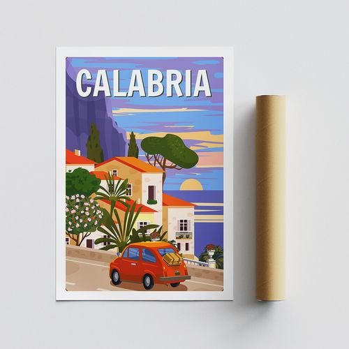 Wallity Poster (50 x 70), Calabria - 2021 slika 4