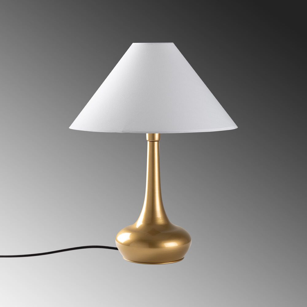 Luna - Zlatno-bijela stolna lampa 15260 slika 6