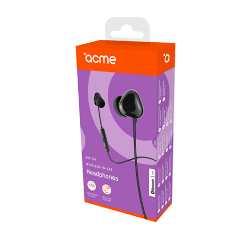 ACME Slušalice Bluetooth in-ear sa mik., crne, BH104 slika 3