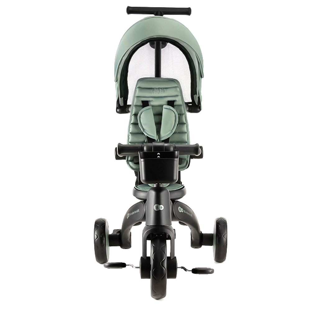 Kinderkraft Sklopivi rotirajući tricikl 5U1 Jazz 2, Grey/Green - OŠTEĆENA AMBALAŽA slika 2
