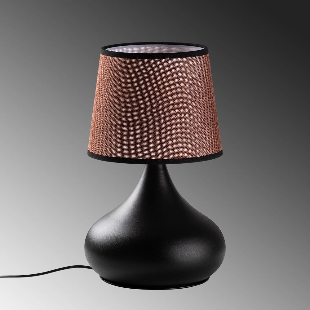 Bulbe - 15461 Crna-Smeđa Stolna Lampa slika 6