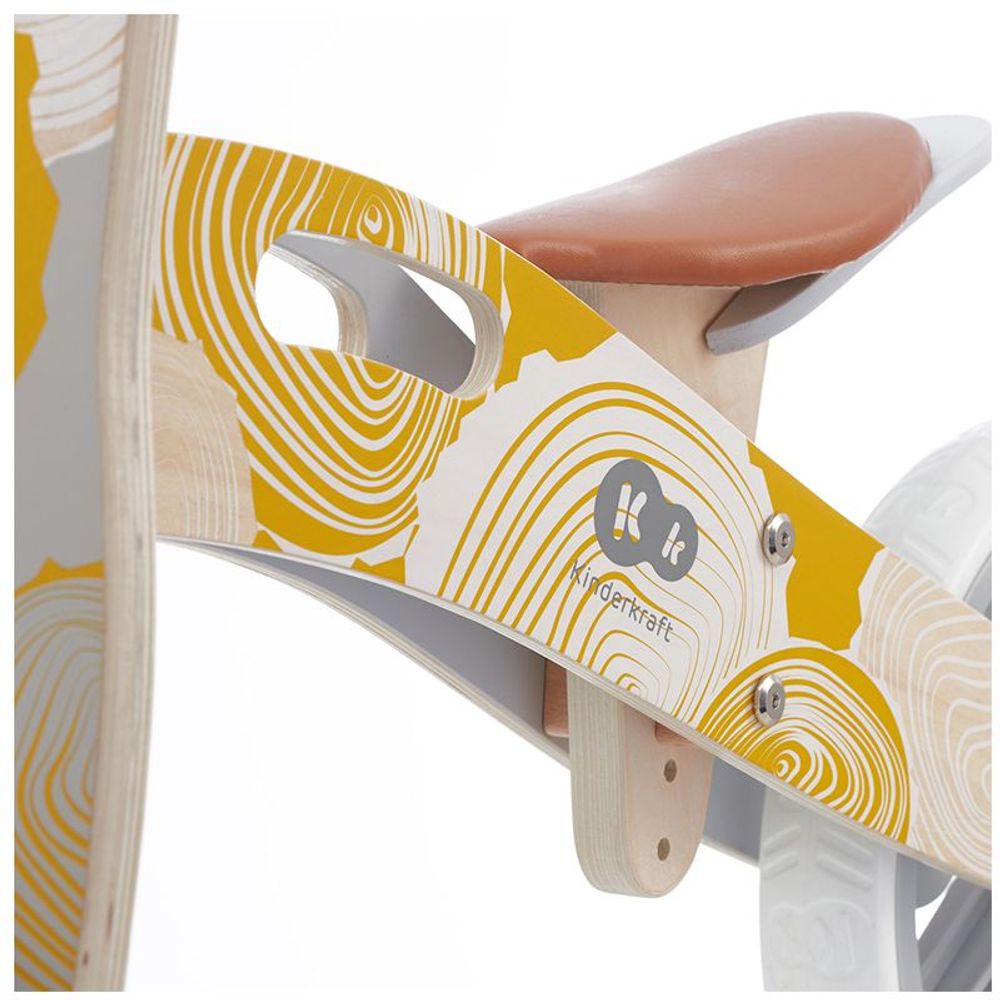 Kinderkraft Balans bicikl RUNNER, Nature Yellow slika 9