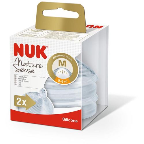 NUK sisač silikon Nature Sense 1m, 2 kom 10124019 slika 3