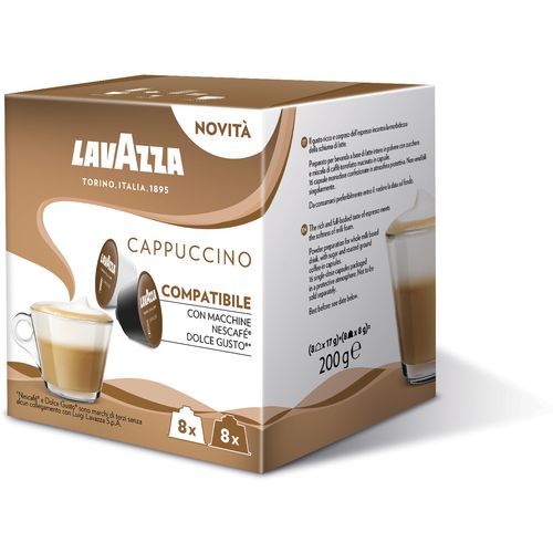 Lavazza Dolce Gusto kompatibilne kapsule Cappuccino 200g, 16 kapsula slika 2