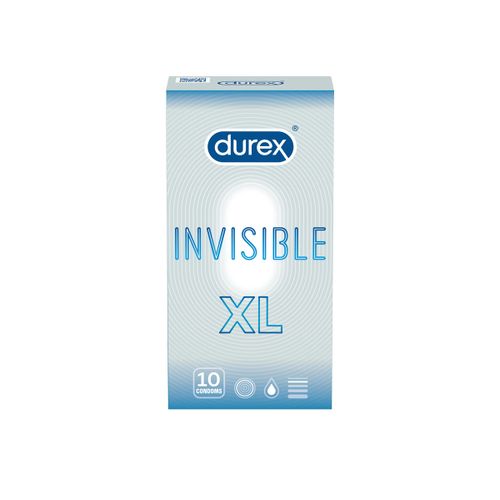 Durex kondomi Invisible XL 10 kom slika 2