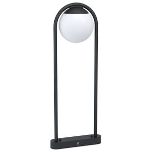 Eglo podna lampa prata vecchia e27 1x28w crno/bijelo š:200mm v:850mm