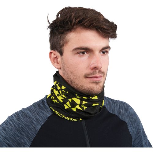 Fischer marama CI-LOGO BANDANA BLACK-NEON-YELLOW, veličina : univerzalna slika 1