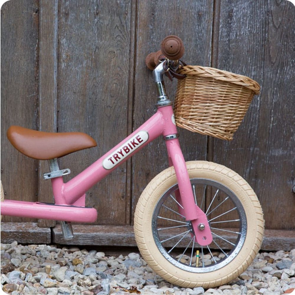 TRYBIKE Pletena korpica za bicikl, Brown slika 4