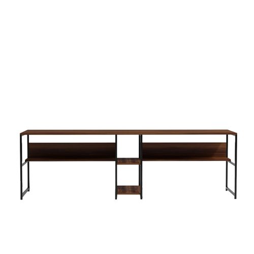 Hanah Home BÃyÃk Boy Masas L189 Walnut Study Desk slika 4