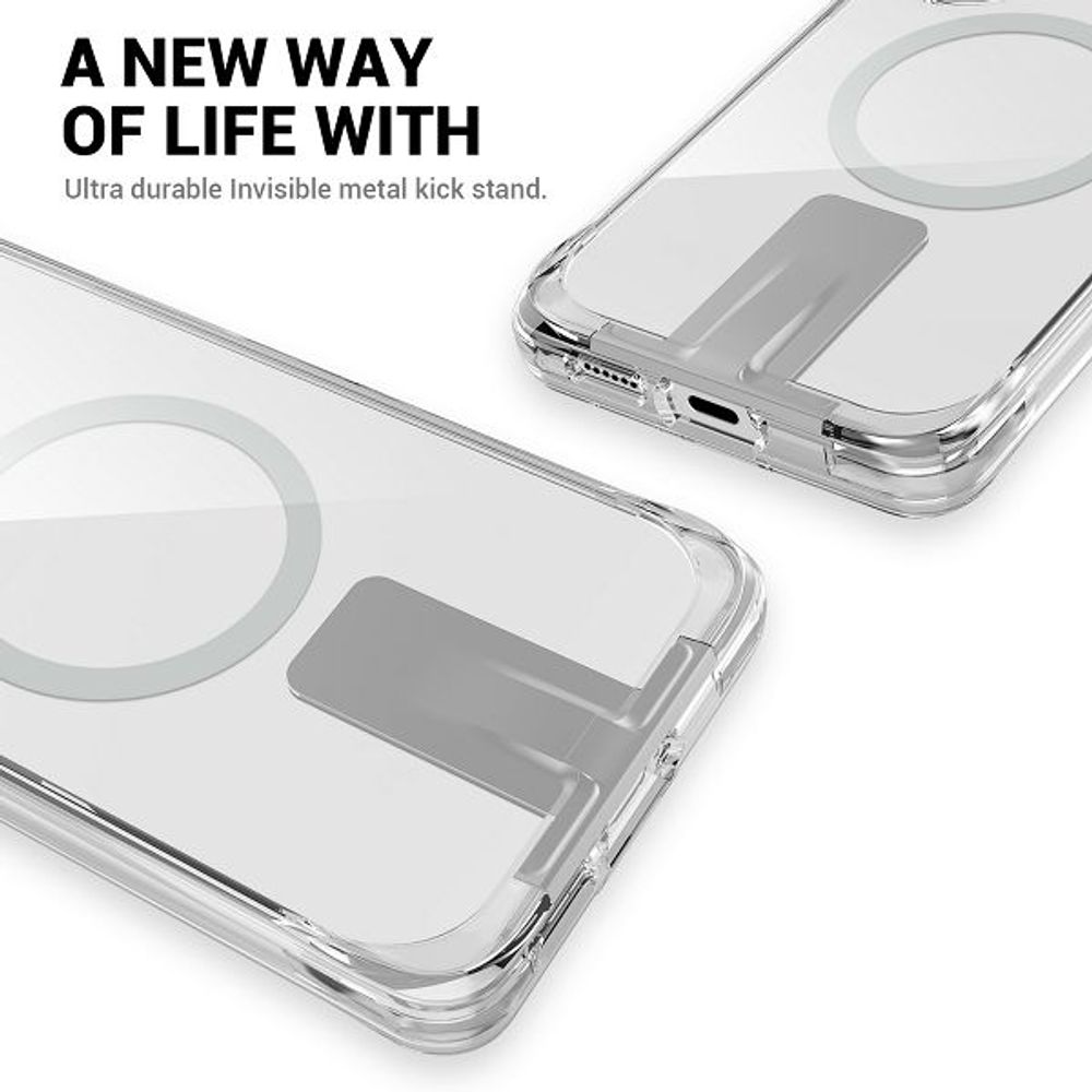 MM TPU SAM GALAXY S26 - DROP-PROOF PURE MAGSAFE KICKSTAND Clear slika 5
