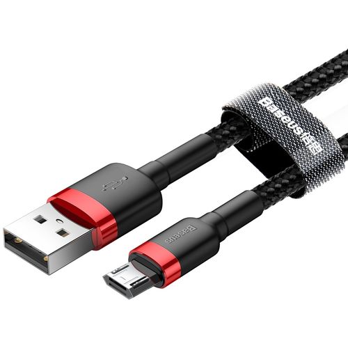 Baseus pleteni USB / Micro USB QC3.0 2.4A slika 2