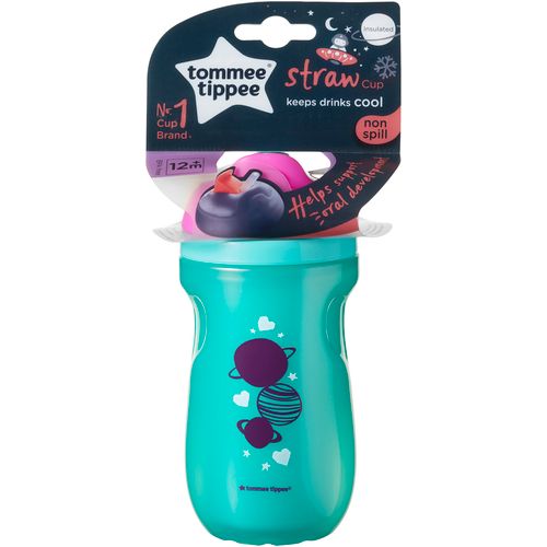 EOL Tommee Tippee Explora Insulated straw, termo čaša sa silikonskom slamkom, 260 ml, 12mj+ slika 1