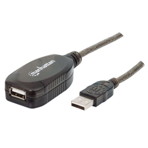 Kabl Manhattan 150248 USB-A M/F 2.0/480Mbps/produžni aktivni/10m slika 1